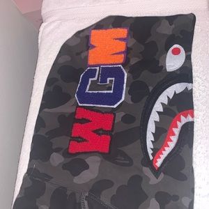 COPY- dark grey bape hoodie